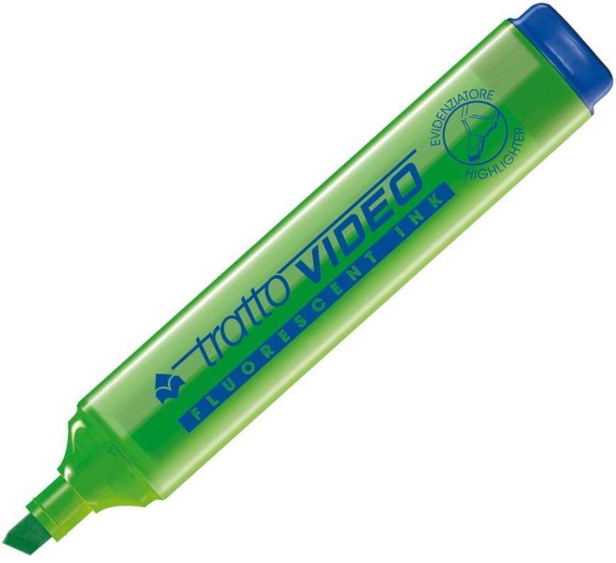 Marcator de text  Tratto Video - Verde