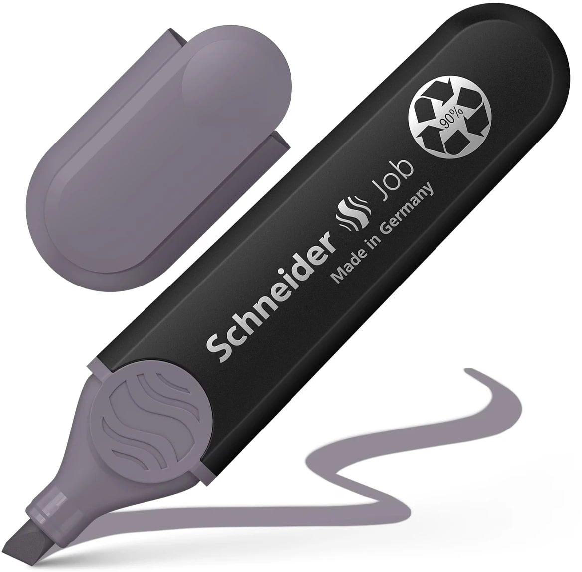 Evidențiator de text Schneider Job Pastel - Gri-violet