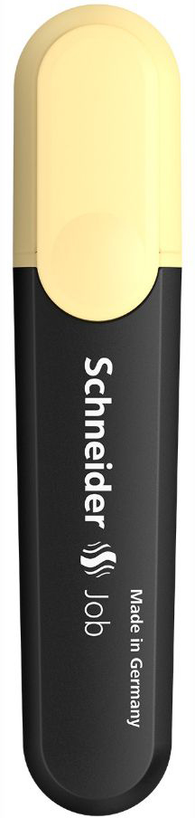 Marker text Schneider - Job Pastel, galben
