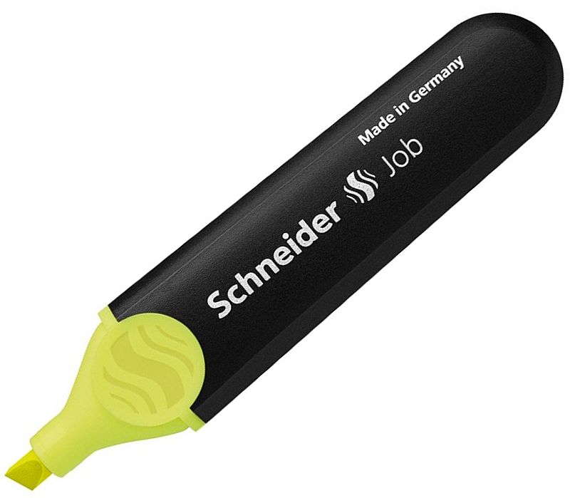 Marker text Schneider Job - Galben