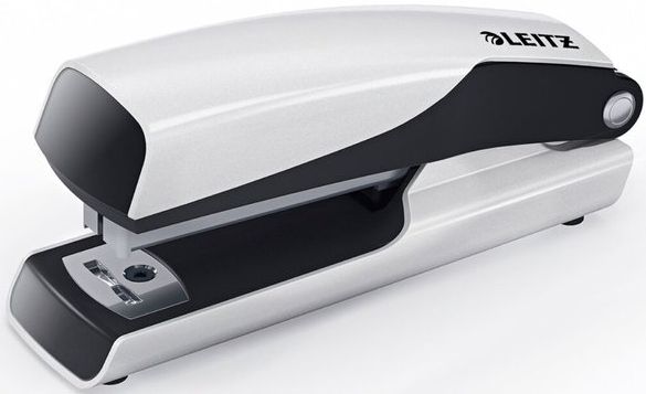 Capsator Leitz Wow - Mini Nexxt, până la 10 foi, №10, alb metalic