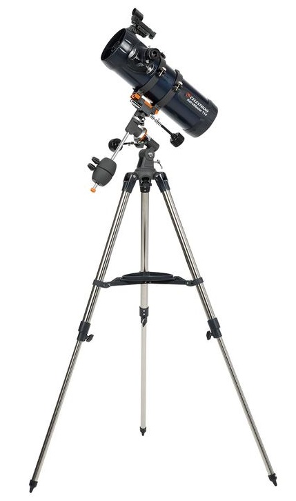 Telescop Celestron - AstroMaster 114EQ, N 114/1000, albastru închis