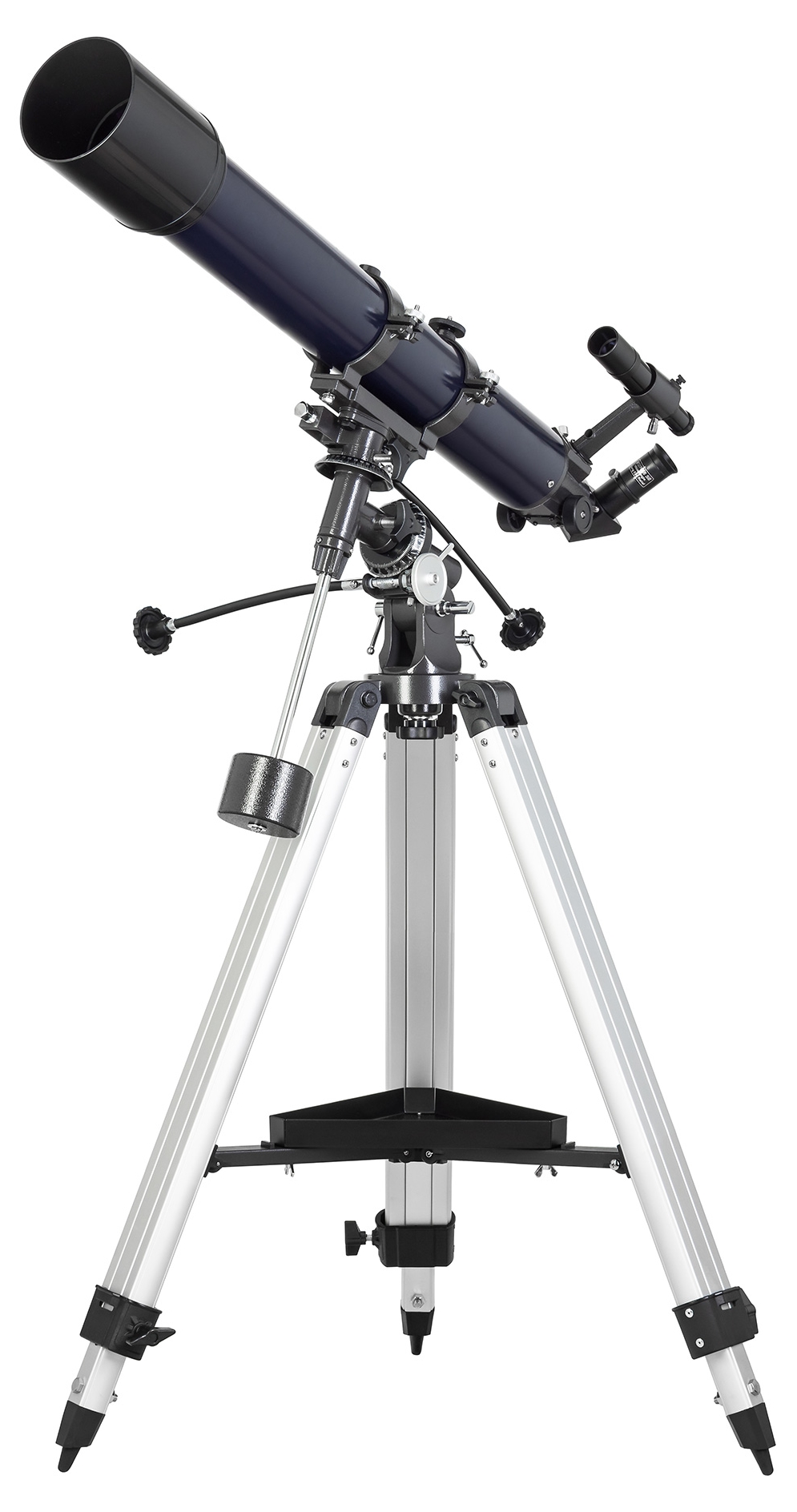 Telescop Levenhuk - New Skyline PLUS 90/900 EQ2, negru/albastru