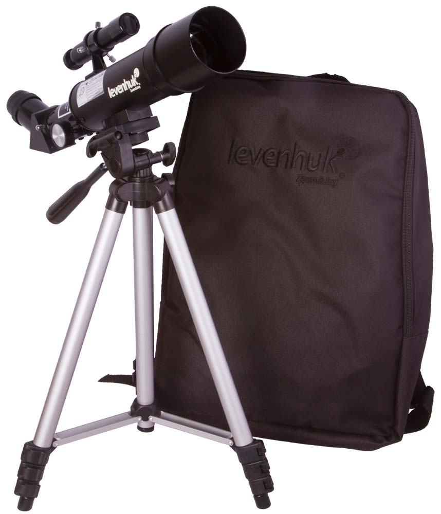 Telescop Levenhuk - Skyline Travel 50, negru