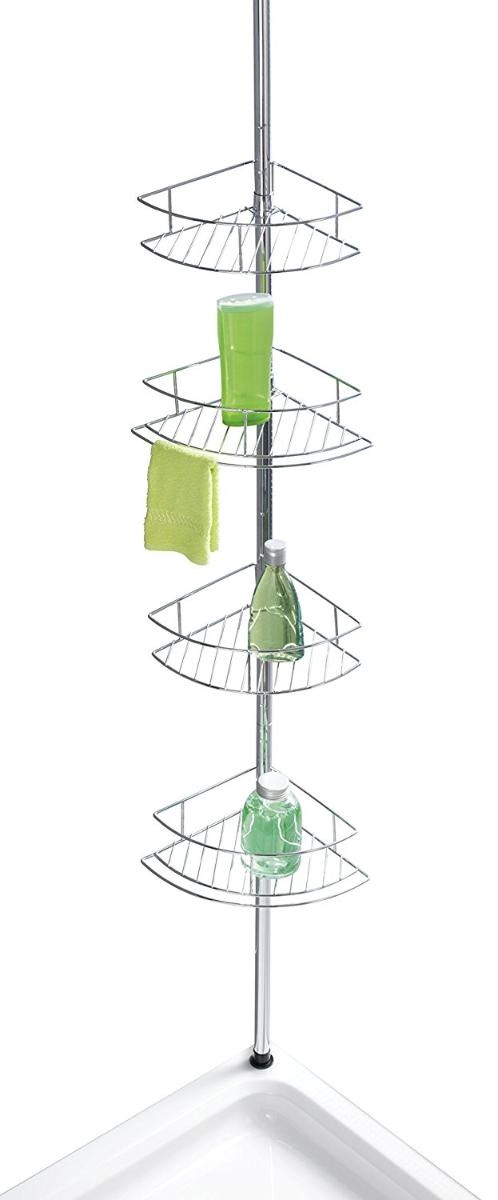 Raft telescopic pentru baie Wenko - Dolcedo, 4 nivele, cromat