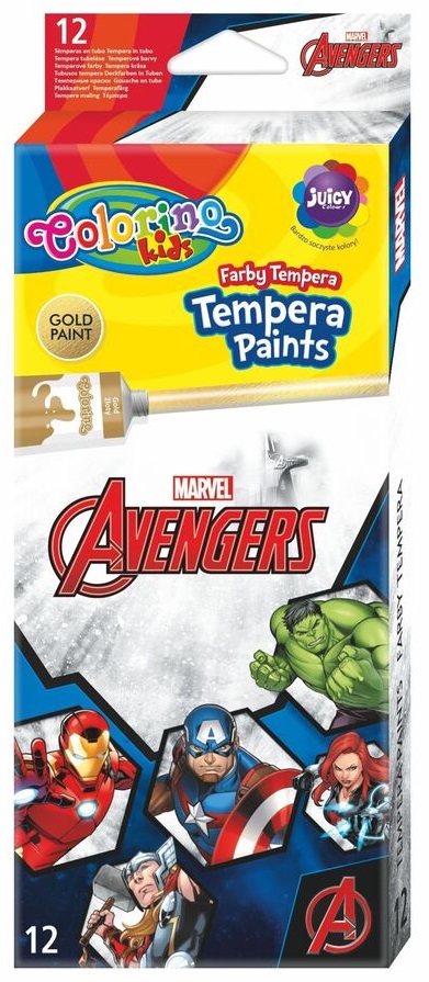 Temera  Colorino - Marvel Avengers, 12 culori, 12 ml