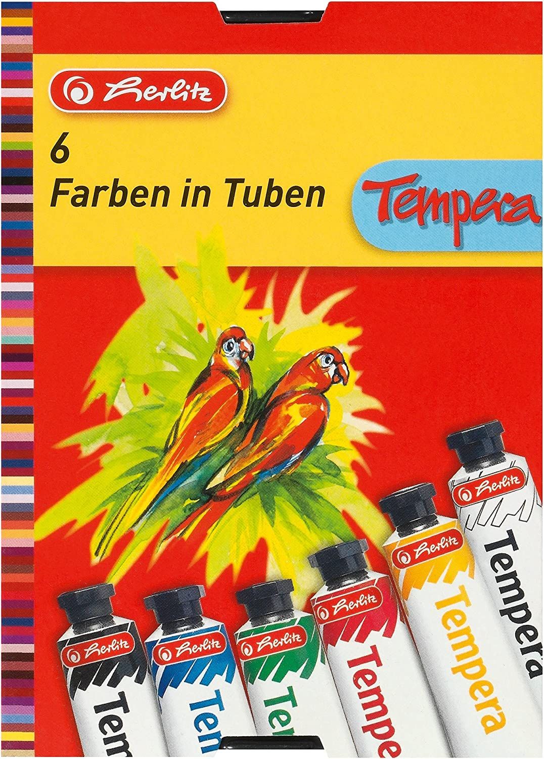 Acuarele, Tempera, 6 Culori, 16 ml, Pelikan - imagine 2