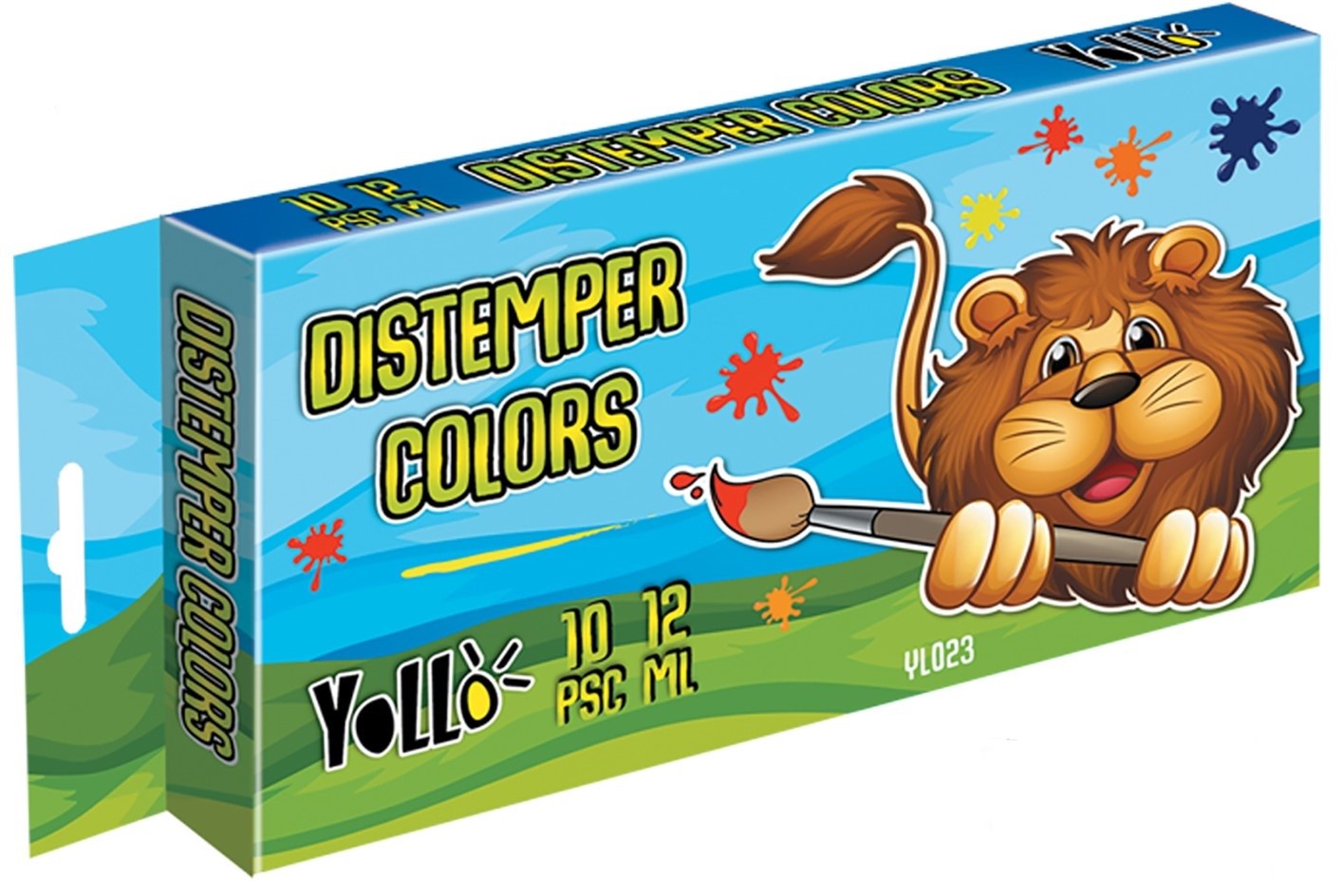 Vopsele tempera S. Cool - 10 culori, 12 ml
