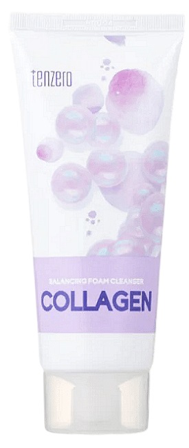 Tenzero Spumă de curățare facială cu colagen, 100 ml