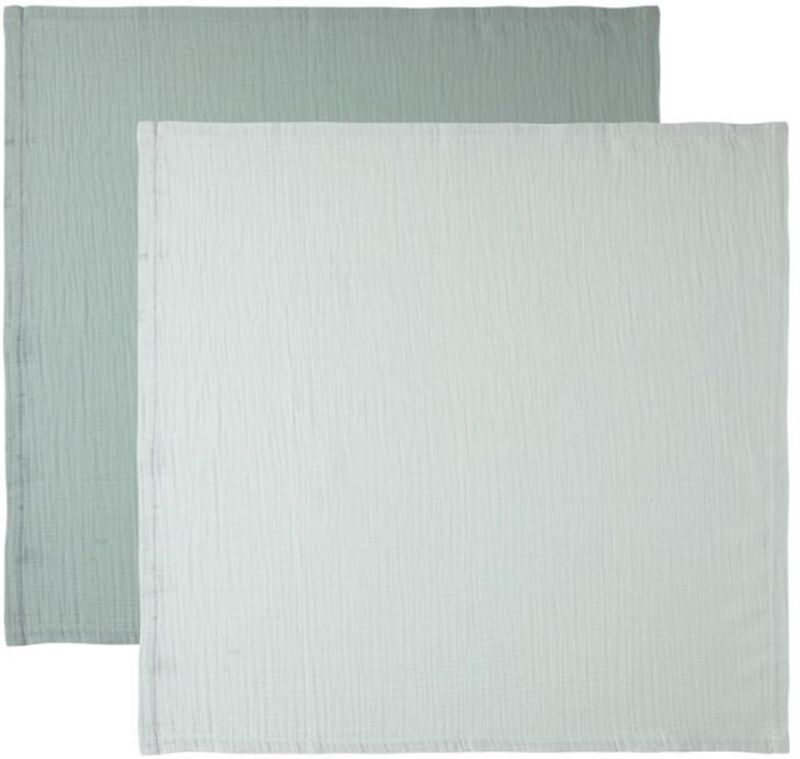 Scutece finet Bebe-Jou - Pure Cotton Green, 70 х 70 cm, 2 buc
