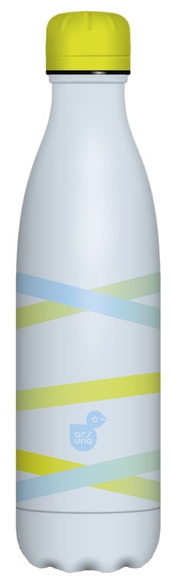 Sticlă termică Ars Una - Ribbon Yellow, 500 ml