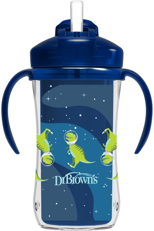 Dr. Brown's TC01202-INTL Canita cu pai 300 ml albastra 12l+