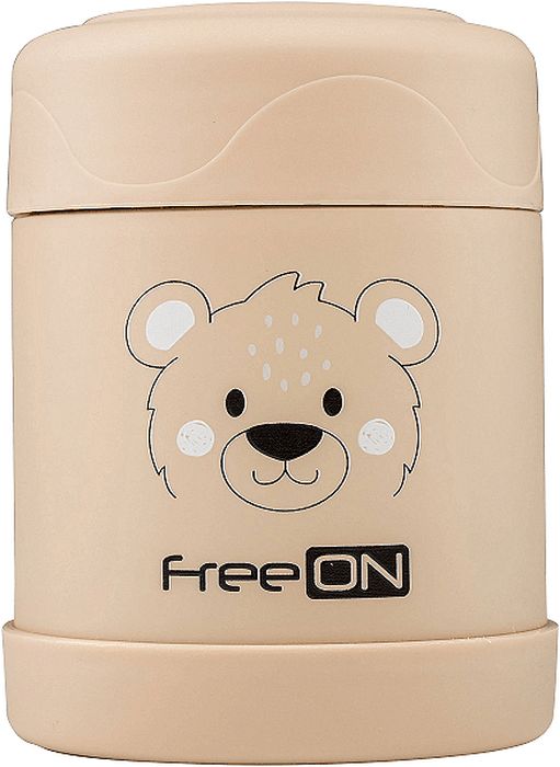Recipient termic pentru alimente Freeon - 350 ml, bej