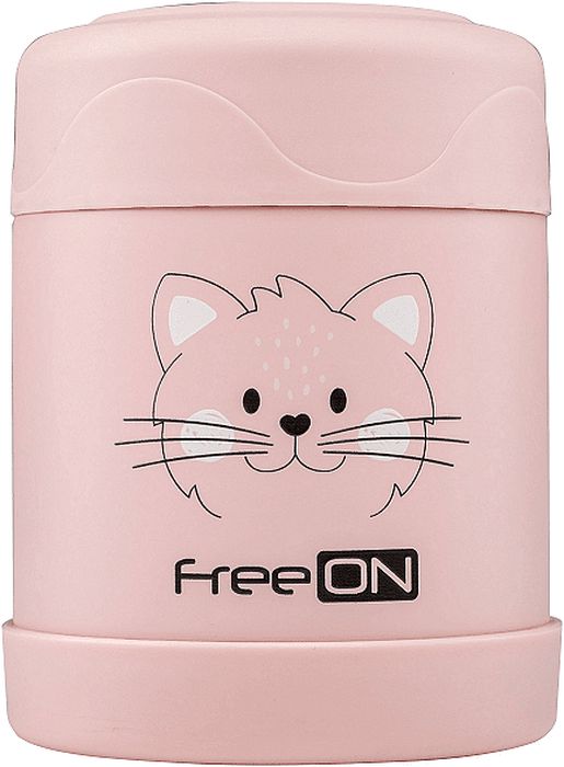 Recipient termic pentru alimente Freeon - 350 ml, roz