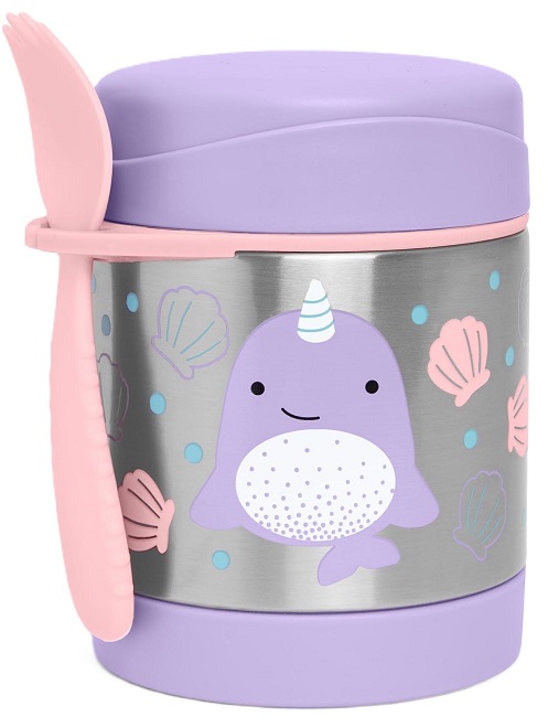 Recipient termoizolant pentru mâncare Skip Hop Zoo - 325 ml, narval