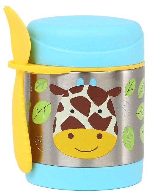 Recipient termoizolant pentru mâncare Skip Hop Zoo - 325 ml, girafă