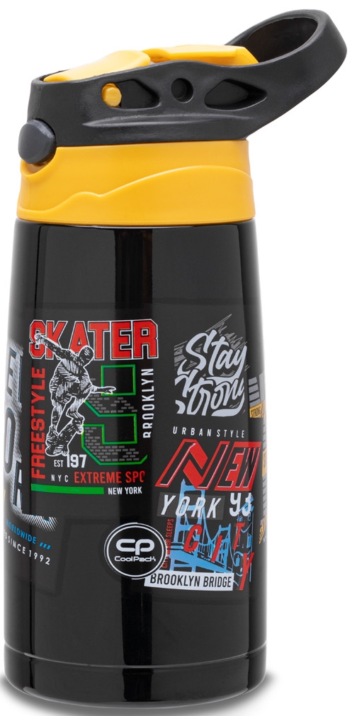 Sticlă termică Cool Pack Bono - Big City, 350 ml