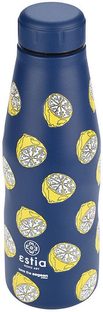 Sticlă termo Estia Save the Aegean - Citrus Infusion, 500 ml
