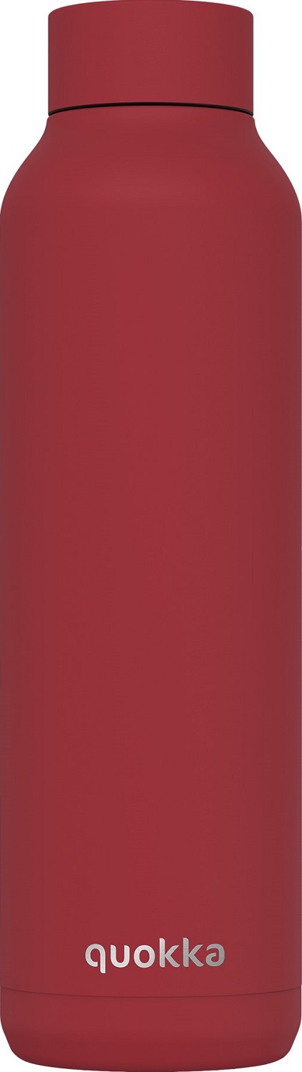 Sticlă termos Quokka Solid - Firebrick Red, 630 ml