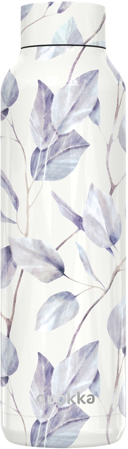 Sticlă termică Quokka Solid - Gray Bouquet, 630 ml