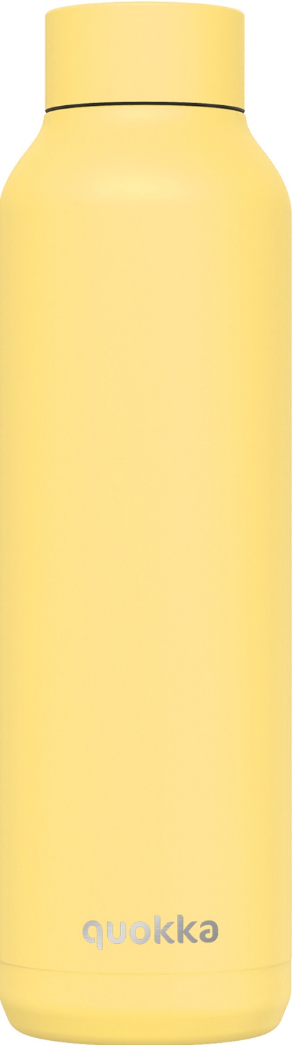 Sticlă termos Quokka Solid - Light Yellow, 630 ml