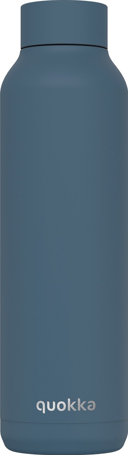 Sticlă termos Quokka Solid - Stone Blue, 630 ml