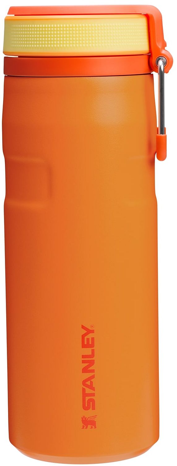 Sticlă termică Stanley The IceFlow - Twist Flip, Goldenrod Coral, 470 ml