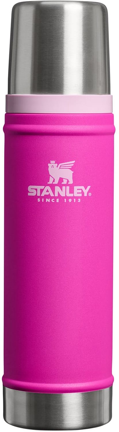 Sticlă termică Stanley The Legendary - Violet Blossom, 600 ml