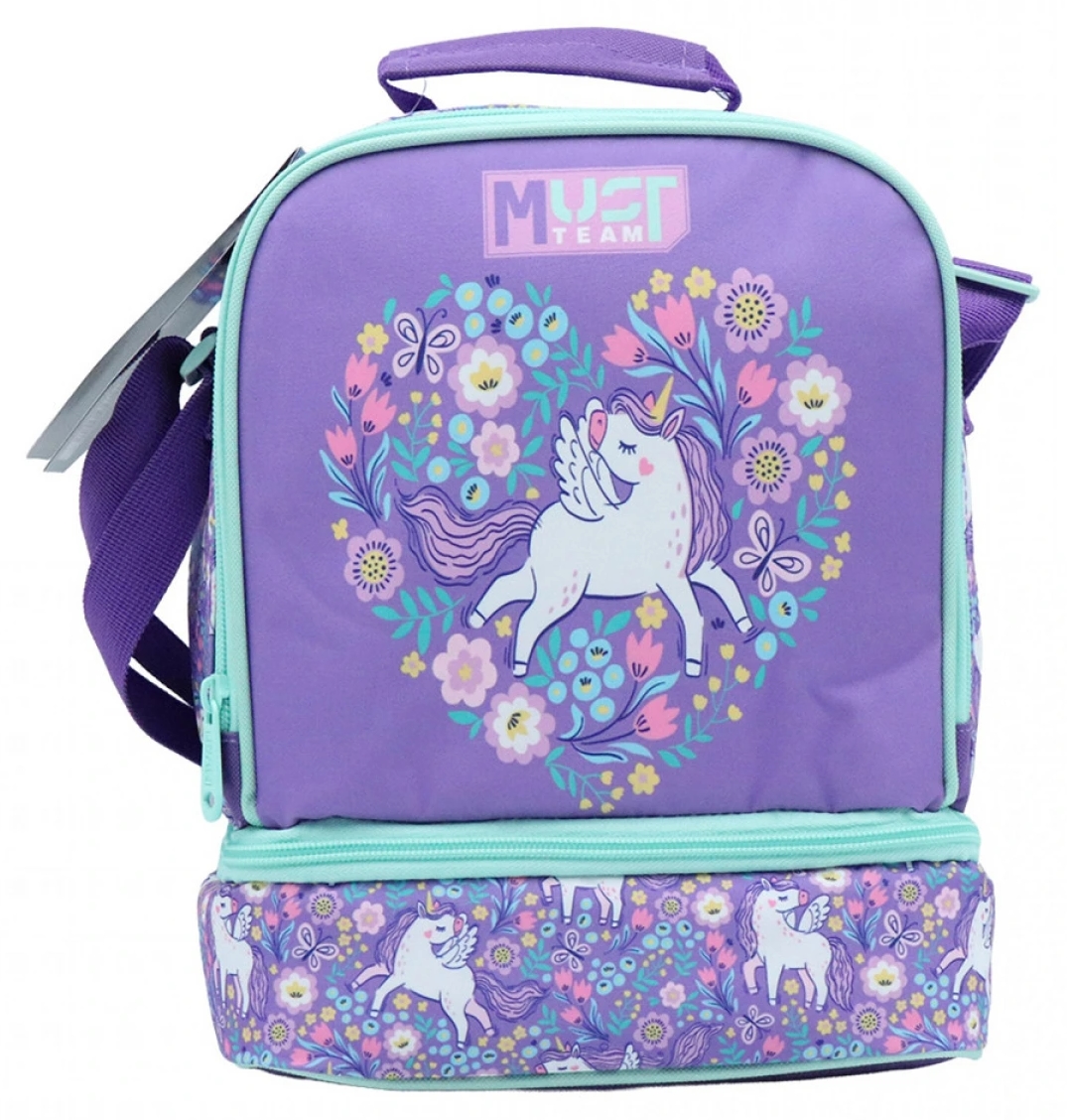 Geantă termică Must – Purple Unicorn