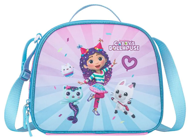 Geantă termică pentru alimente Kstationery - Gabby's Dollhouse, Party-tastic