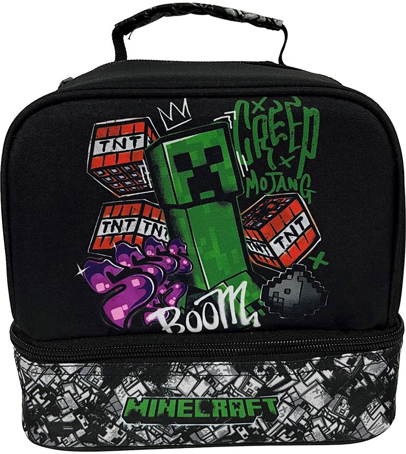 Geantă termică pentru alimente Kstationery Minecraft - Metro Art
