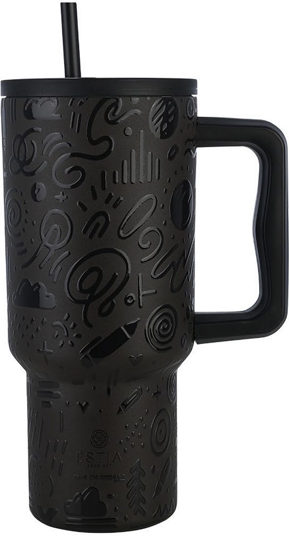 Cana termos Estia Save the Aegean - Noir Echo, 900 ml