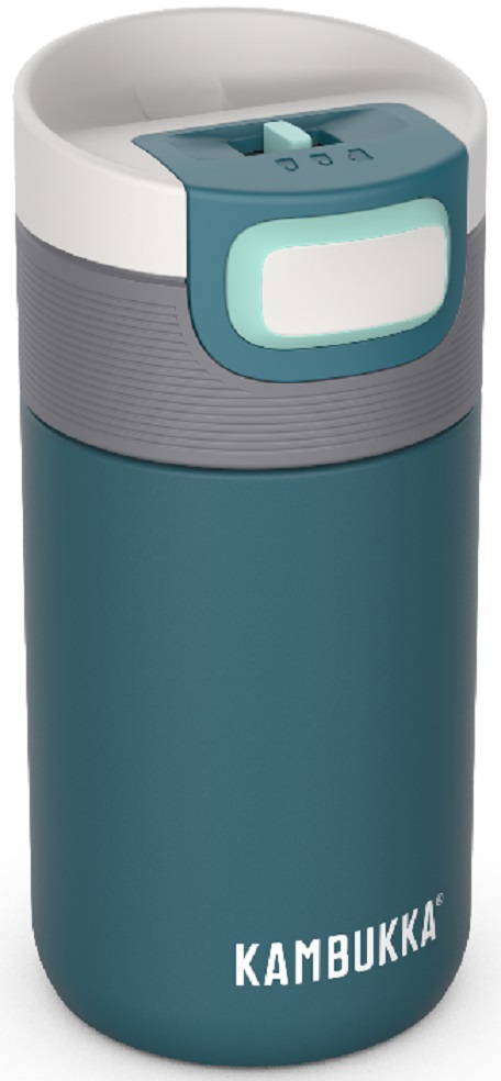 Cană termică Kambukka Etna -Deep Teal, 300 ml