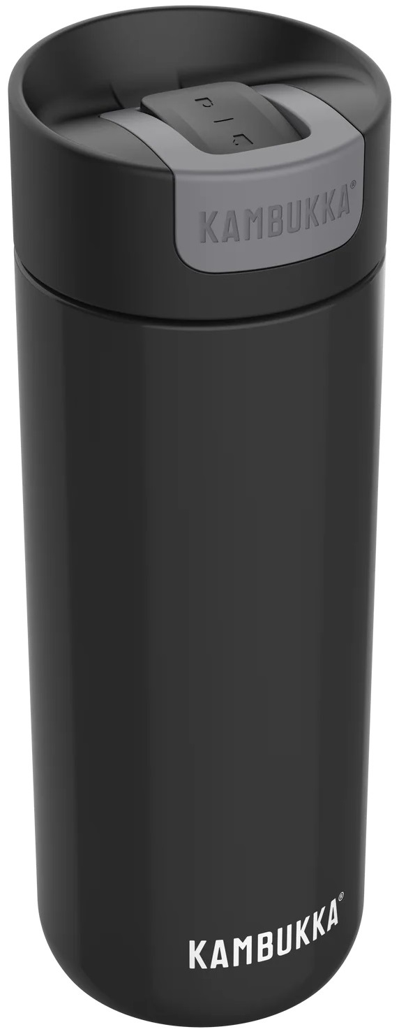 Cană termică Kambukka Olympus - Snapclean, 500 ml, Matte Black
