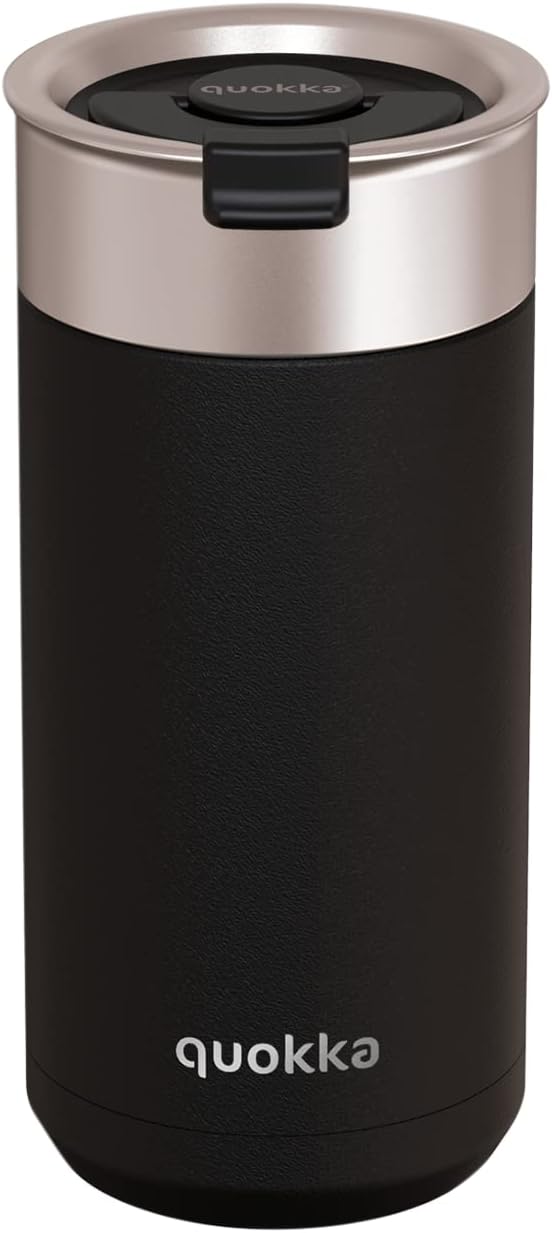 Termo cană Quokka Boost - Carbon Black, 400 ml