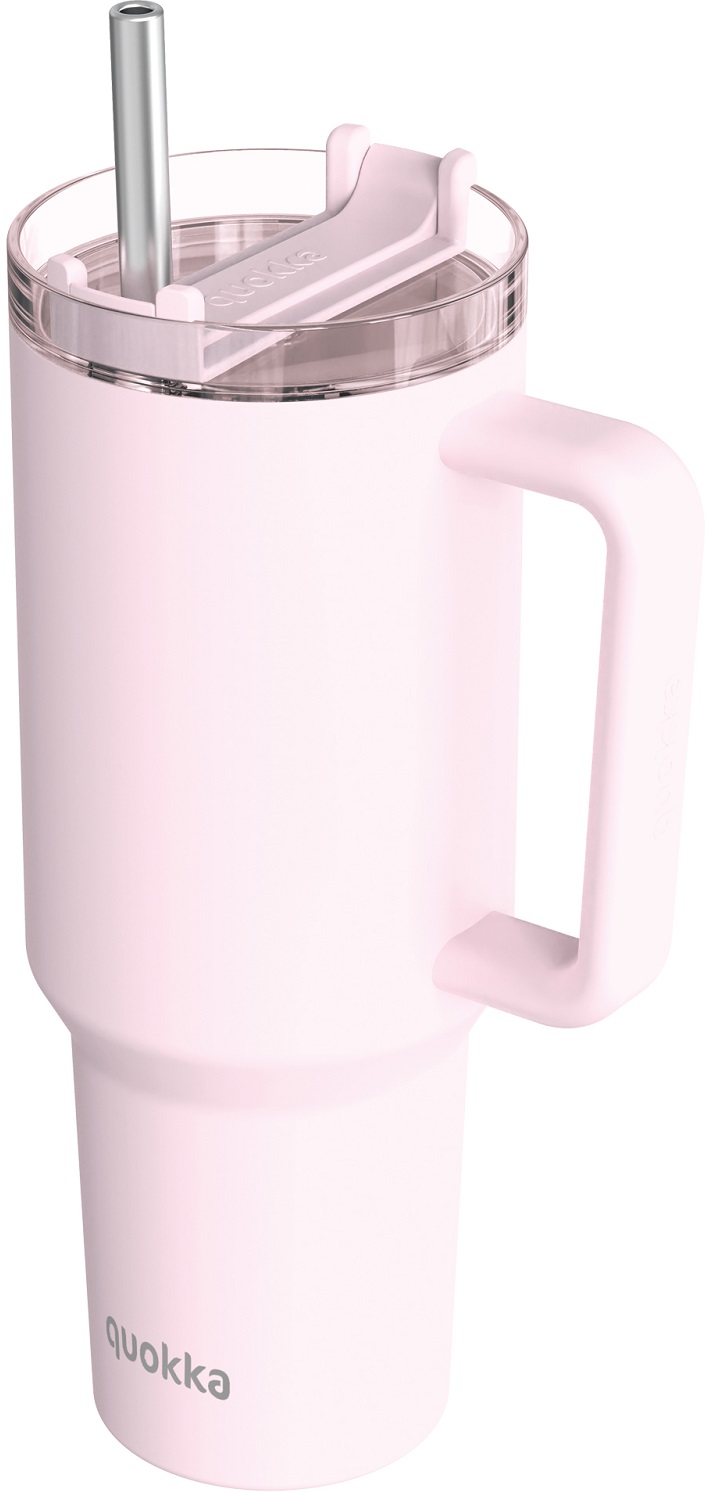 Cană termică Quokka Stream - Light Pink, 1200 ml