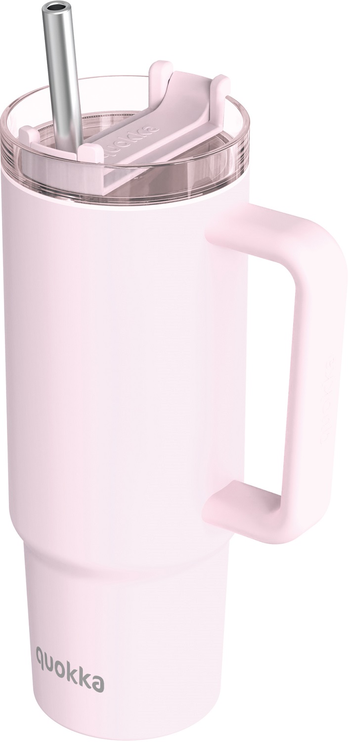 Cană termică Quokka Stream - Light Pink, 950 ml
