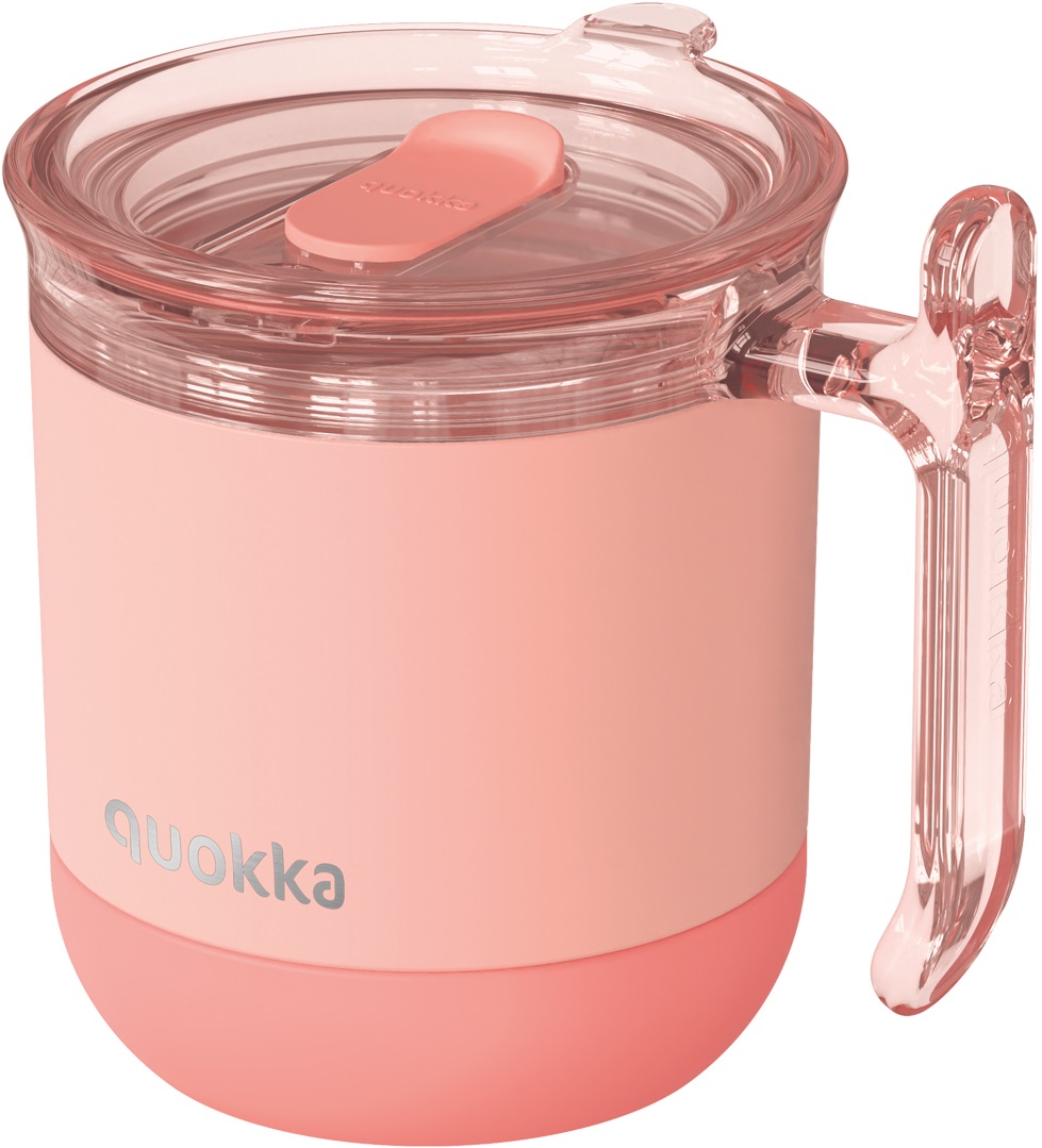 Cană termos Quokka Wave - Peachy Pink, 260 ml