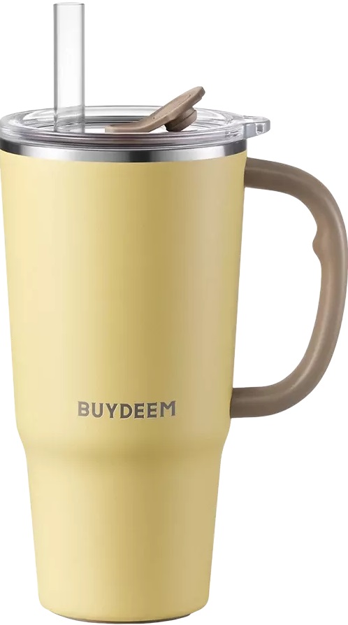 Termos cu pai  BUYDEEM - Mellow Yellow, 700 ml