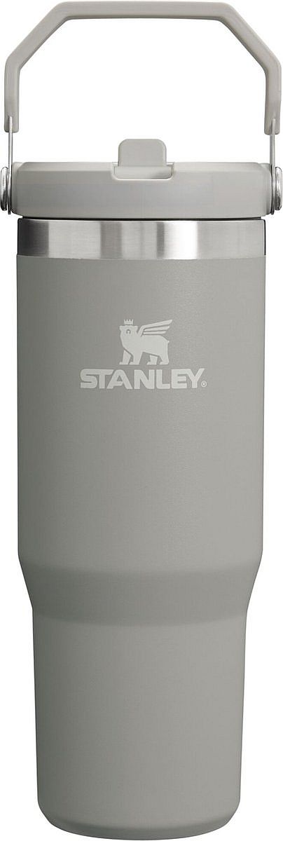 Cană termică Stanley The IceFlow - Flip Straw, Ash, 890 ml | Ozone.ro