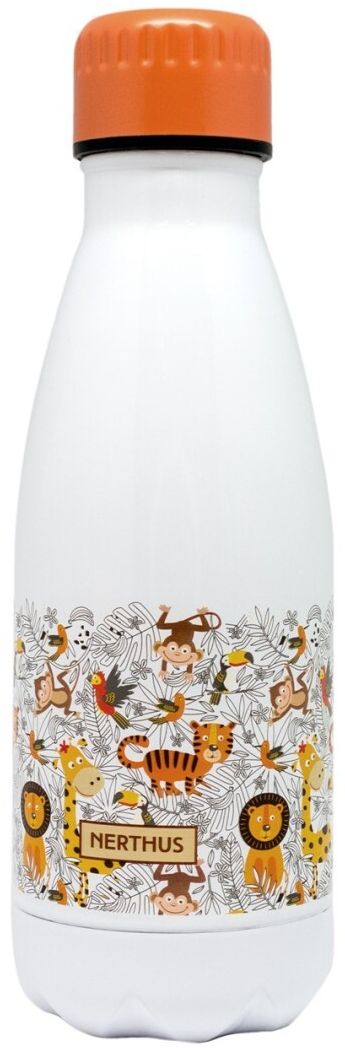 Thermos Nerthus - Jungla, alb, 350 ml