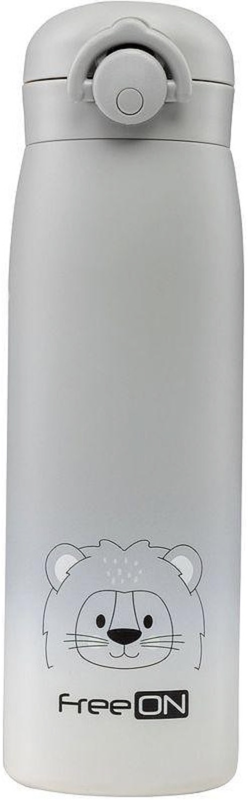 Termos din oțel inoxidabil Freeon - 480 ml, gri