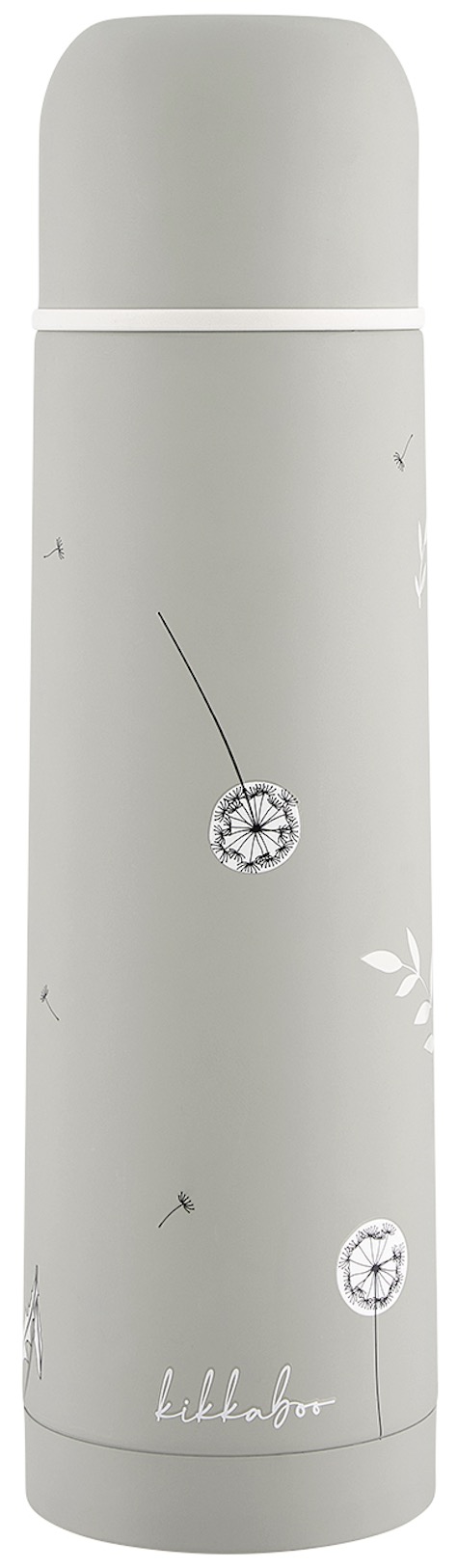 Termos din oțel inoxidabil KikkaBoo - Flora, 500 ml, Sand