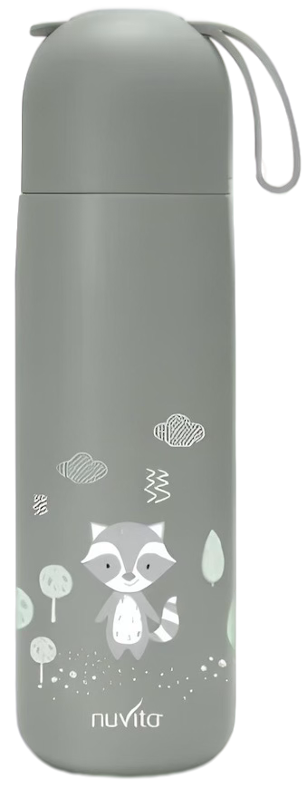 Termos din oțel inoxidabil Nuvita - 400 ml, Sage Green