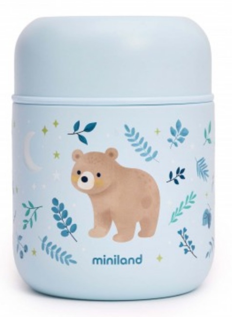 Termos pentru mâncare Miniland - Ursuleți, 280 ml