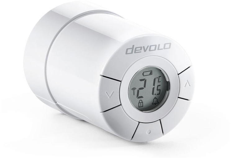 Termostat pentru radiator devolo - 09811, Z-Wave, alb