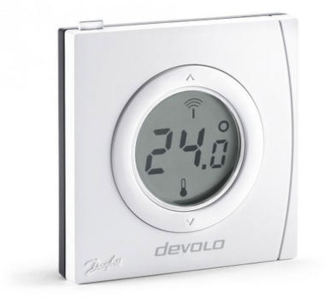Termostat pentru cameră devolo - 09810, Z-Wave, alb