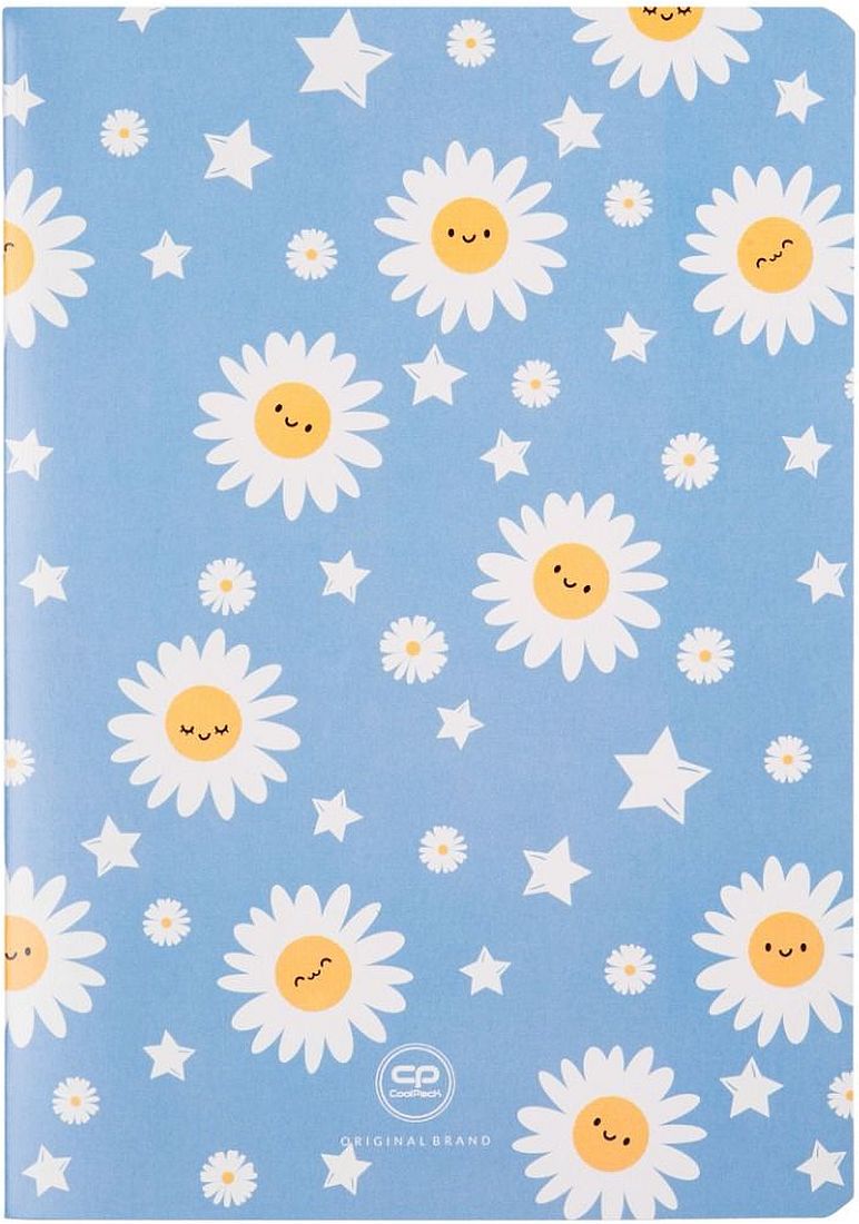 Caiet Cool Pack Daisy Sun - A5, 32 de coli,  rânduri înguste colorate