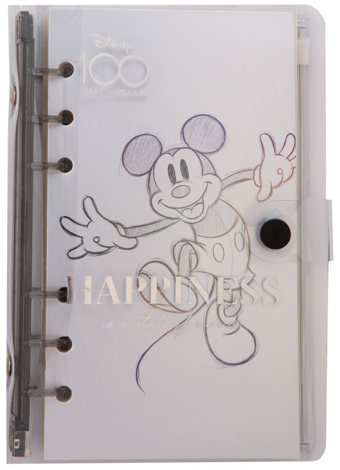 Caiet de notițe Cool Pack Oral - Disney 100, Happiness, A5, linii largi, 80 de coli