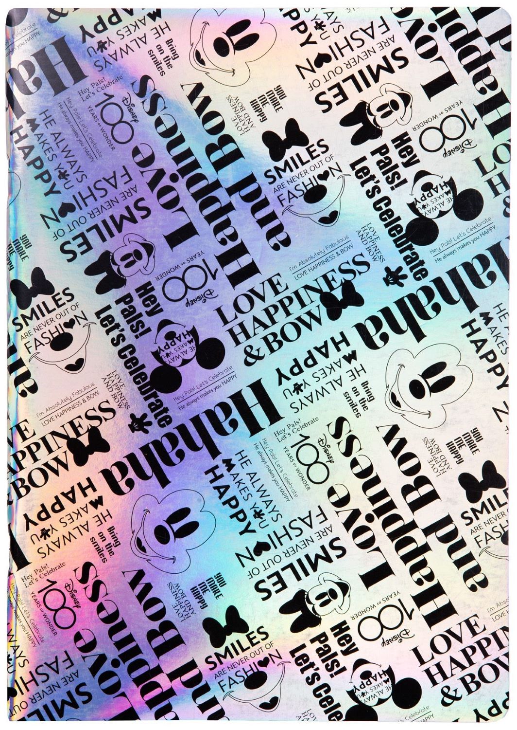 Caiet de notițe Cool Pack Oral - Disney 100, Mickey Mouse, A4, linii largi, 60 de coli